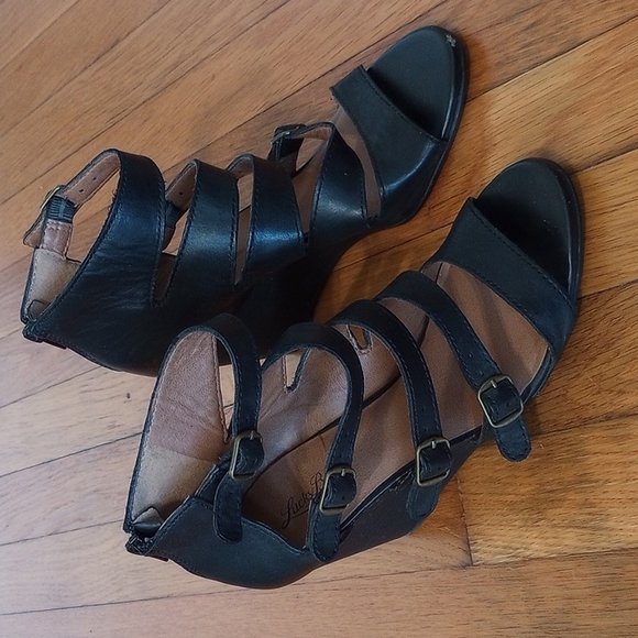 Lucky Brand Wedge Sandal Heels - Picture 1 of 5